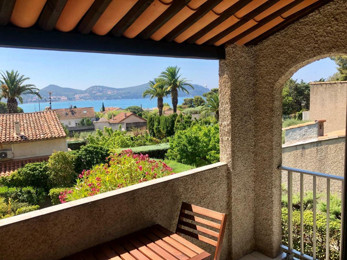 Magnifique studio vue mer à 5 minutes de la plage Saint-Cyr-sur-Mer Exterior foto